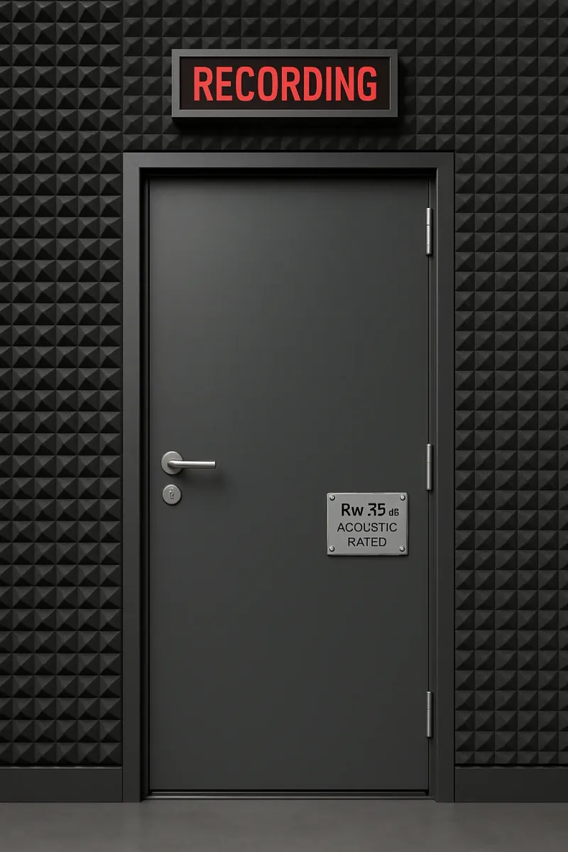 acoustic rated steel doors - professional steel doors available in lancaster from UK manufacturers